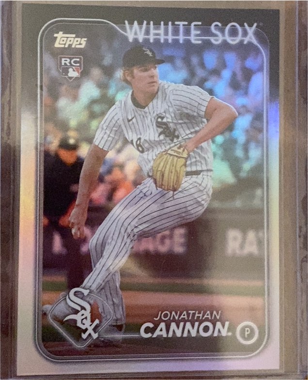 2024 Topps Chrome Update #USC12 Jonathan Cannon — front