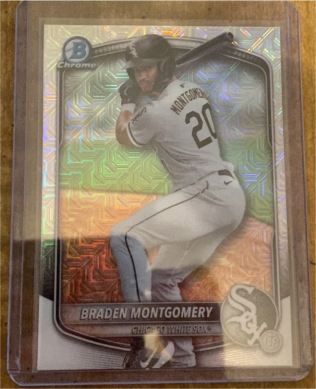 2025 Bowman Chrome #BCP-132 Braden Montgomery — front