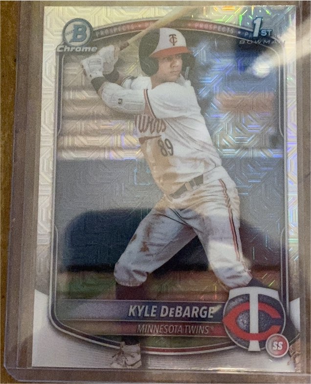 2025 Bowman Chrome #BCP-139 Kyle DeBarge — front