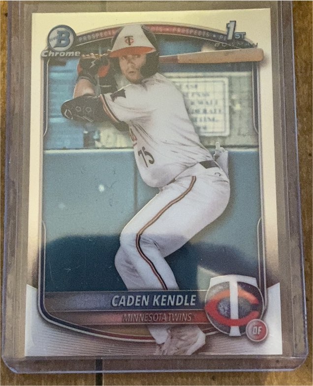2025 Bowman #BP-113 Caden Kendle — front
