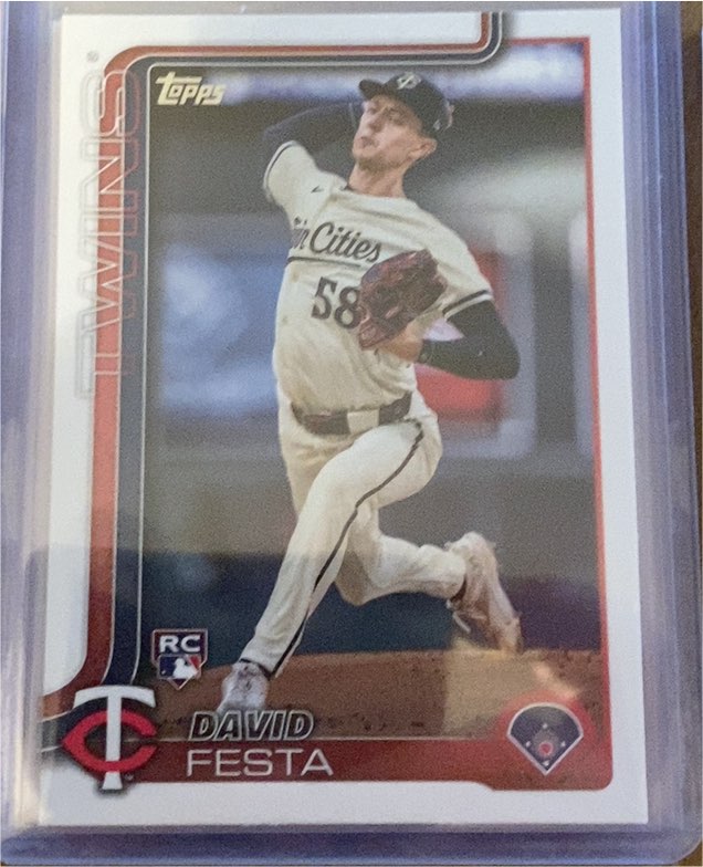 2025 Topps Series 1 #178 David Festa — front