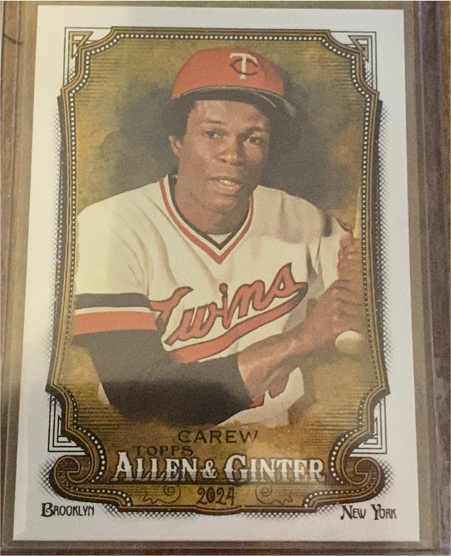 2024 Topps Allen & Ginter #235 Rod Carew — front