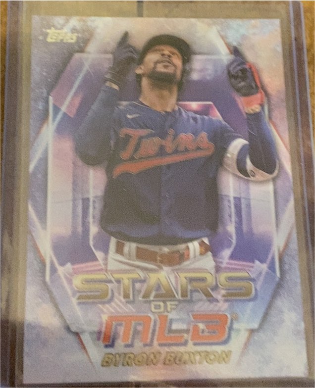 2023 Topps Stars of MLB #SMLB-12 Byron Buxton — front