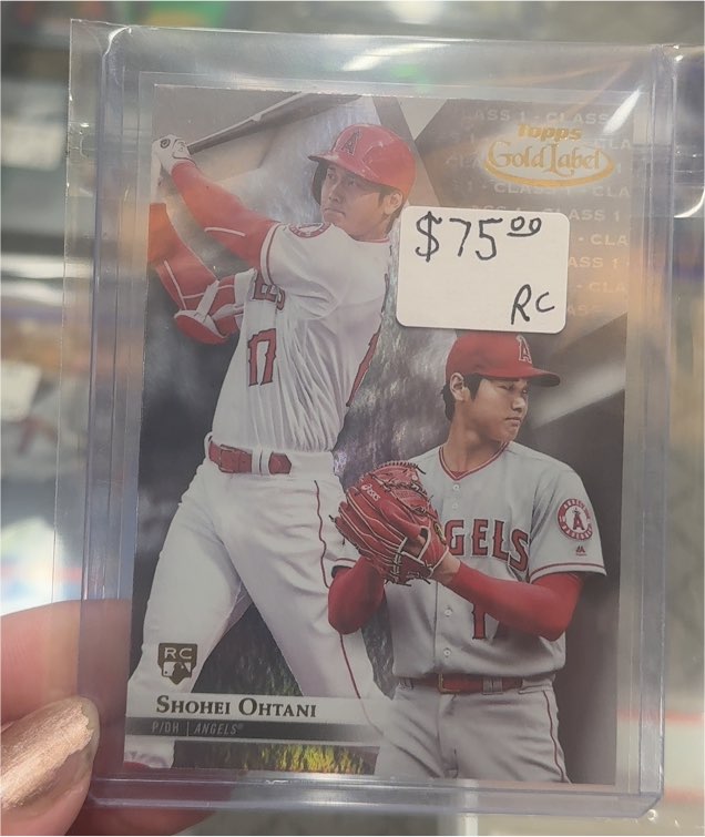 2018 Topps Gold Label #17 Shohei Ohtani — front