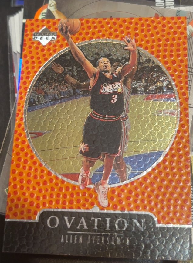 1998-99 Upper Deck Ovation #49 Allen Iverson — front