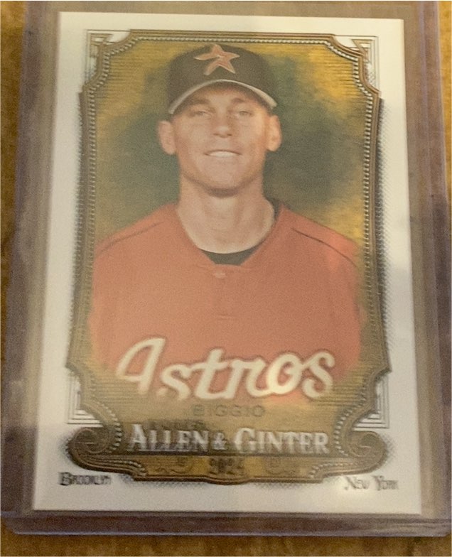 2024 Topps Allen & Ginter #317 Craig Biggio — front
