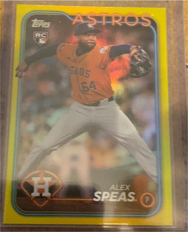 2024 Topps Update #US222 Alex Speas — front