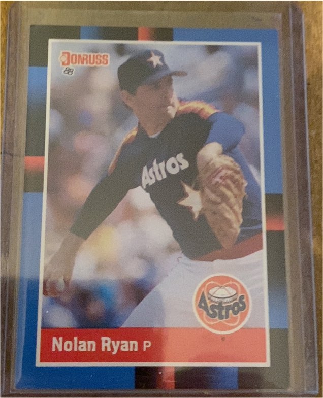 1988 Donruss #61 Nolan Ryan — front
