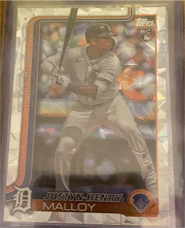 2025 Topps Series 1 #269 Justyn-Henry Malloy — front