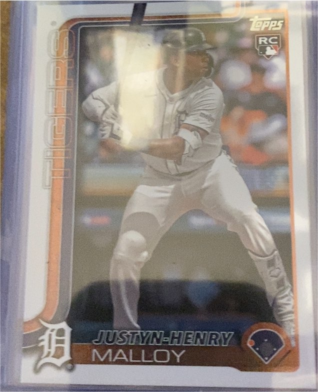 2025 Topps Series 1 #269 Justyn-Henry Malloy — front