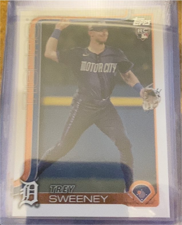 2025 Topps Series 1 #67 Trey Sweeney — front