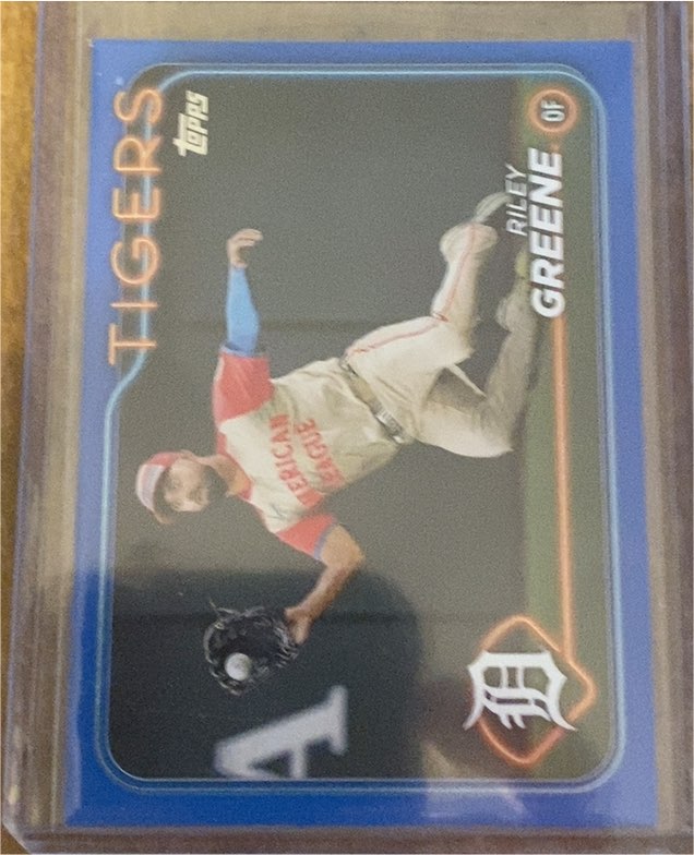 2024 Topps Update #ASG-47 Riley Greene 2024 All-Star Game Detroit Tigers — front