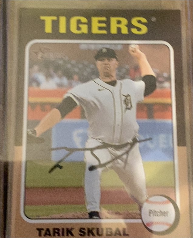 2024 Topps Heritage #247 Tarik Skubal — front
