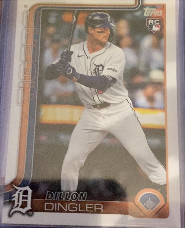 2025 Topps Series 1 #126 Dillon Dingler — front