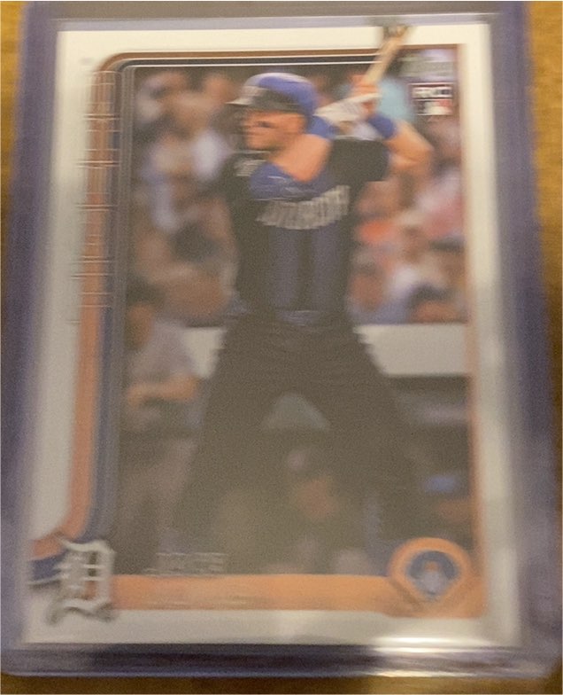 2025 Topps Series 1 #80 Jace Jung — front