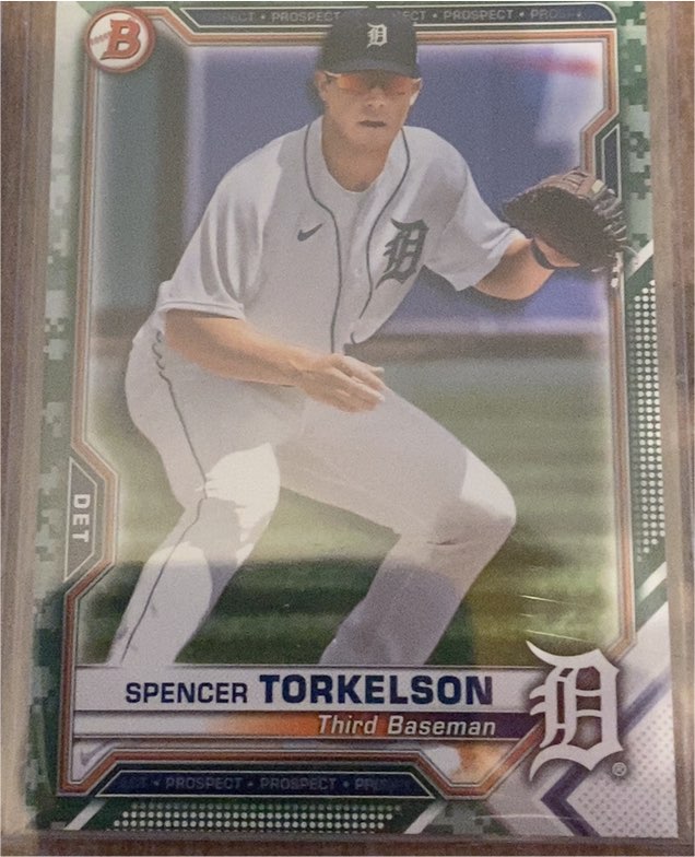 2021 Bowman #BP-96 Spencer Torkelson — front