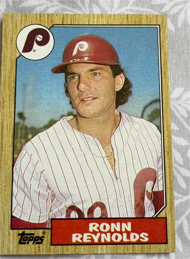 1987 Topps #471 Ronn Reynolds — front