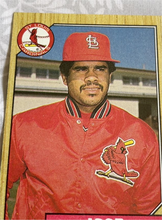 1987 Topps #133 Jose Oquendo — front