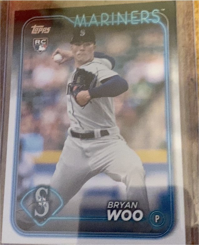 2024 Topps #12 Bryan Woo — front
