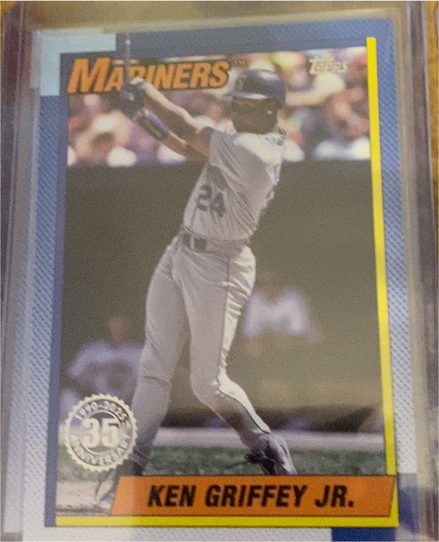 1990 Topps Baseball 35th Anniversary #T90-76 Ken Griffey Jr. — front