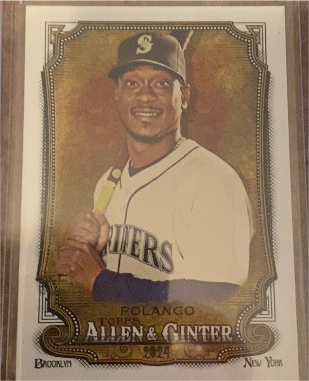 2024 Topps Allen & Ginter #329 Jorge Polanco — front