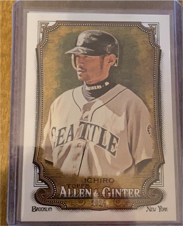 2024 Topps Allen & Ginter #174 Ichiro Suzuki — front