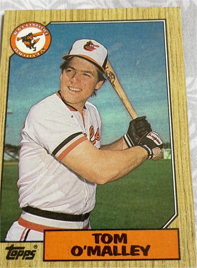 1987 Topps #154 Tom O'Malley — front