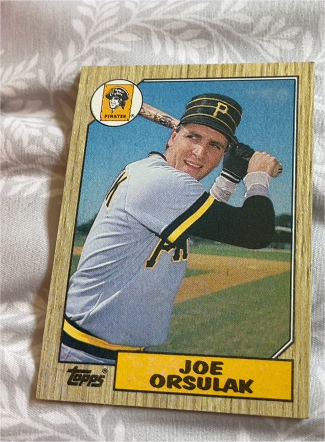 1987 Topps #414 Joe Orsulak — front