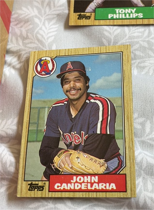 1987 Topps #630 John Candelaria — front