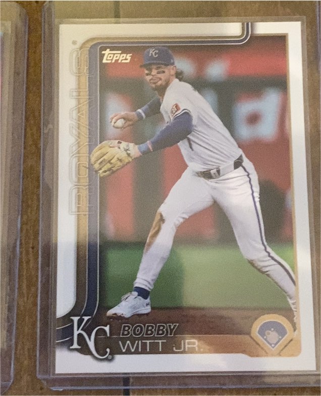 2025 Topps Series 1 #100 Bobby Witt Jr. — front