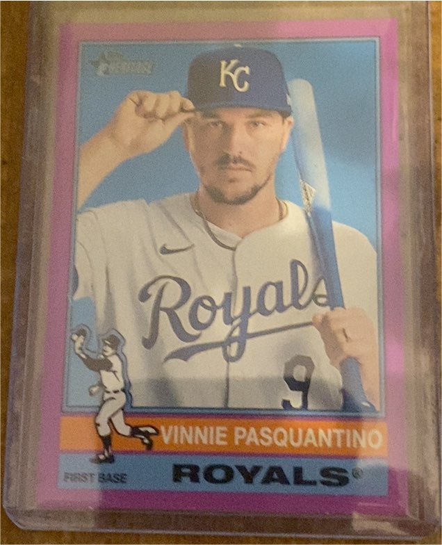 2025 Topps Heritage #440 Vinnie Pasquantino — front