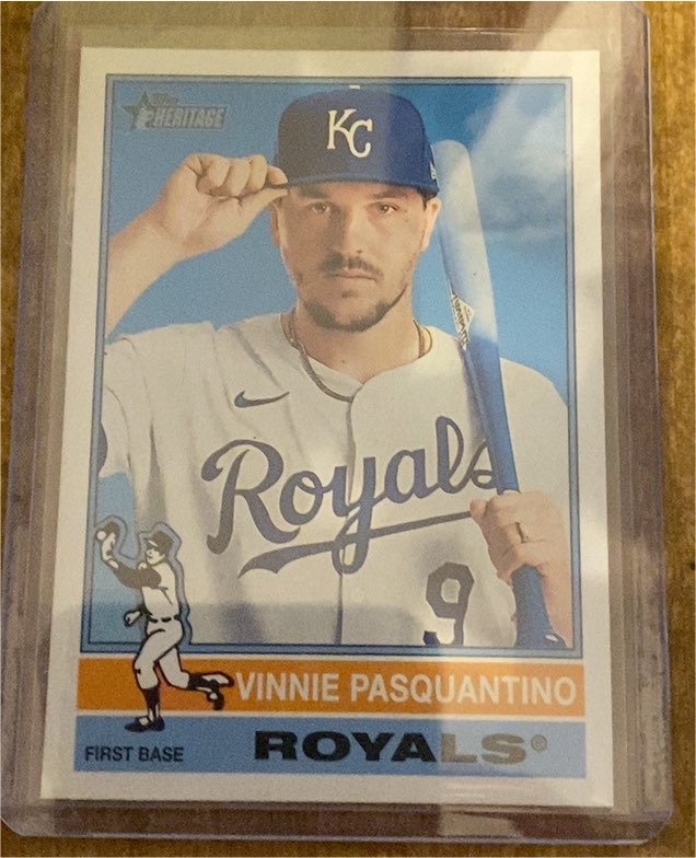 2025 Topps Heritage #440 Vinnie Pasquantino — front