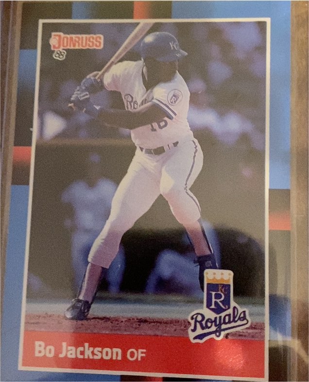 1988 Donruss #220 Bo Jackson — front