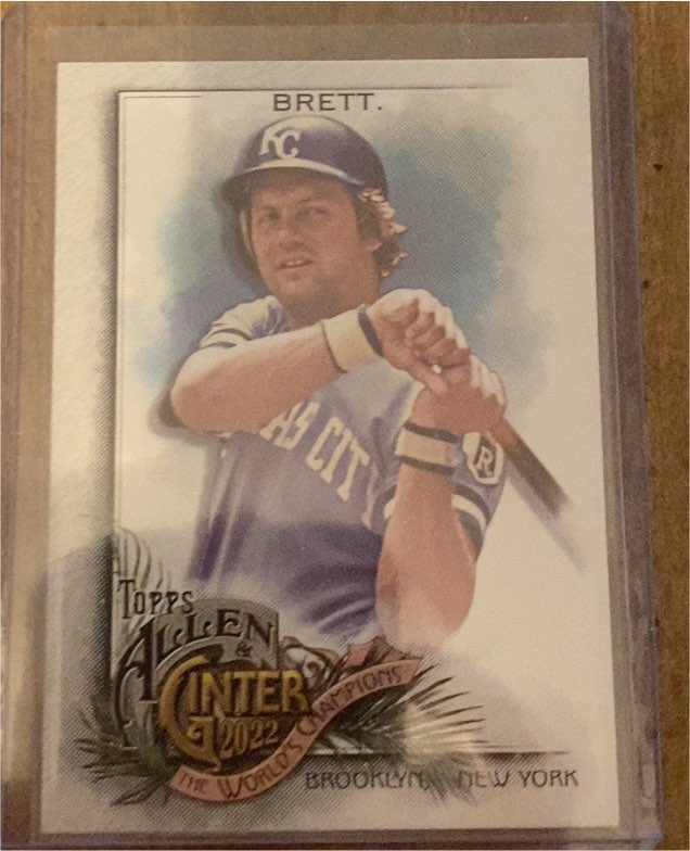 2022 Topps Allen & Ginter #17 George Brett — front