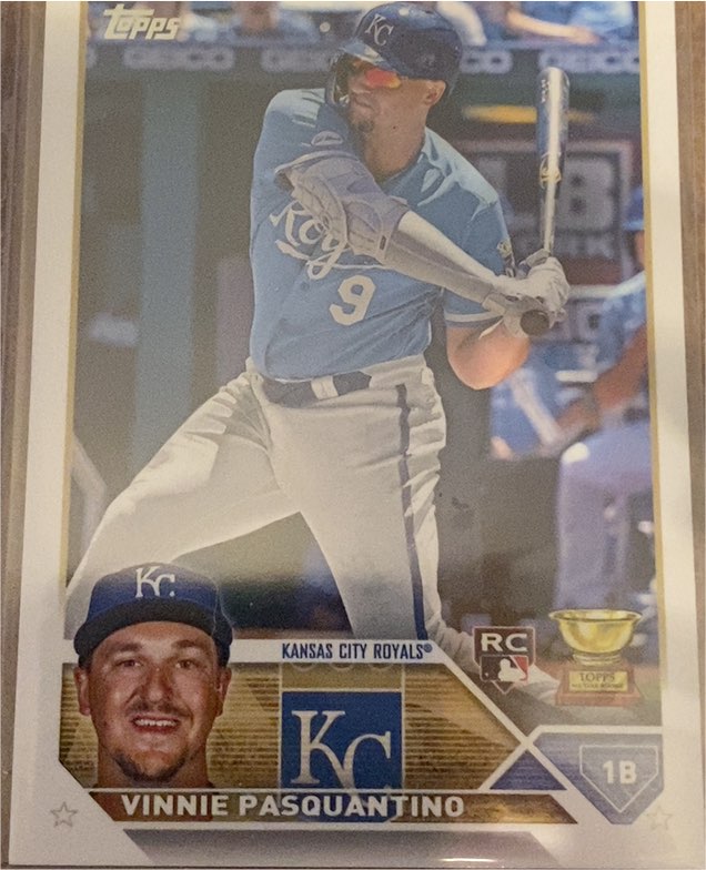 2023 Topps Series 1 #302 Vinnie Pasquantino — front