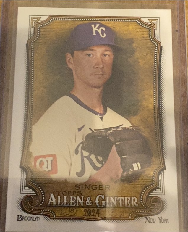 2024 Topps Allen & Ginter #324 Brady Singer — front