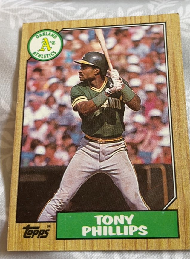 1987 Topps #188 Tony Phillips — front