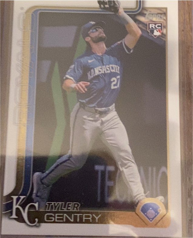 2025 Topps Series 1 #6 Tyler Gentry — front