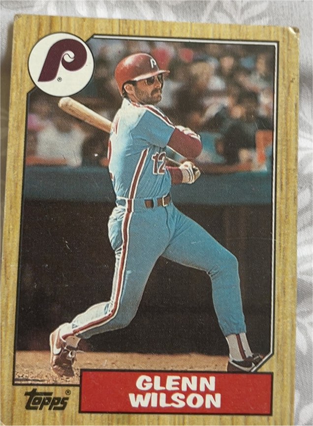 1987 Topps #97 Glenn Wilson — front