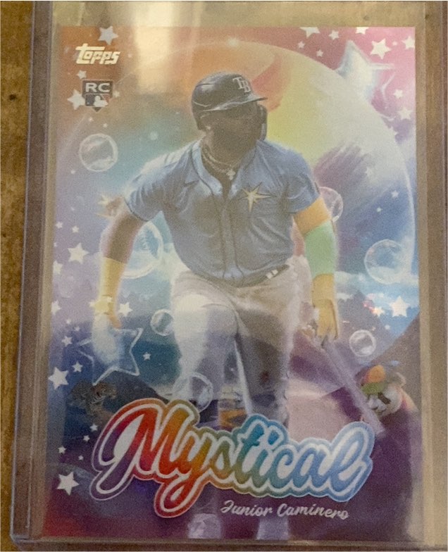 2024 Topps Update #MYS-12 Junior Caminero Mystical — front