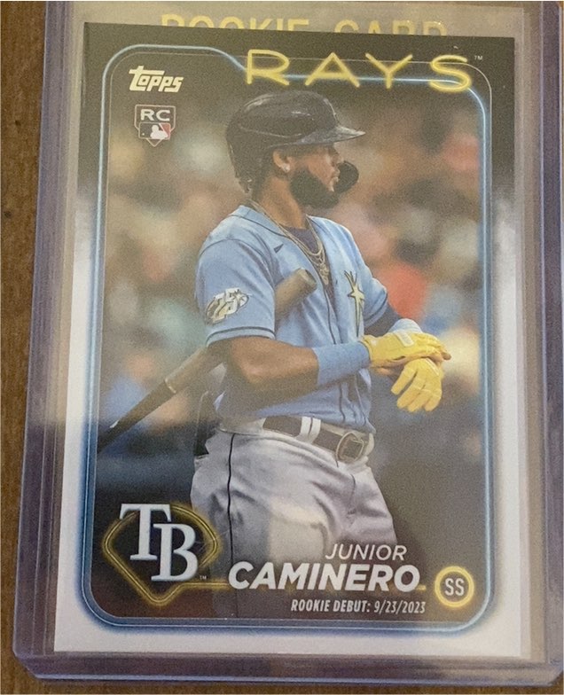 2024 Topps Chrome Update #USC193 Junior Caminero — front