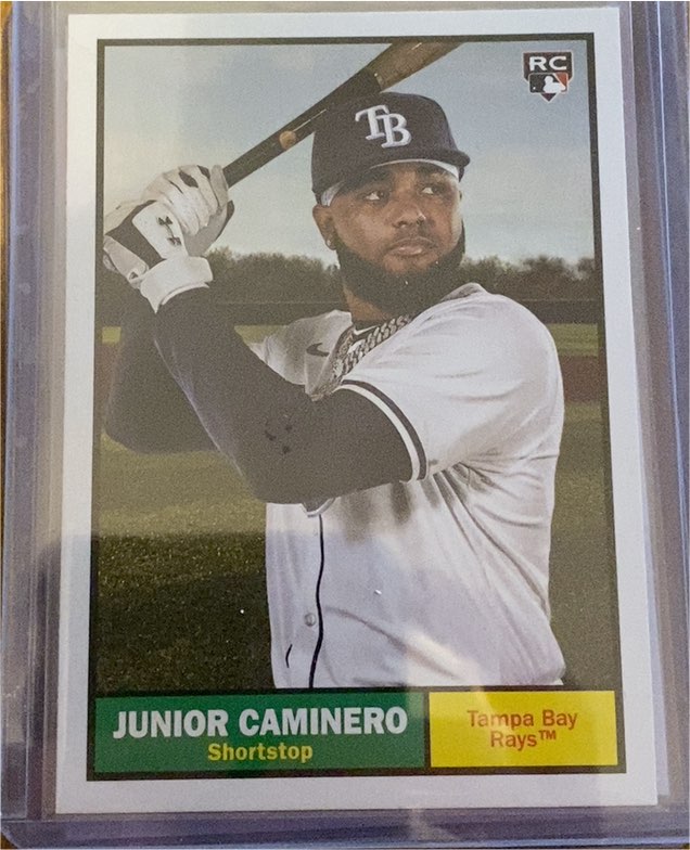 2024 Topps Archives #33 Junior Caminero — front