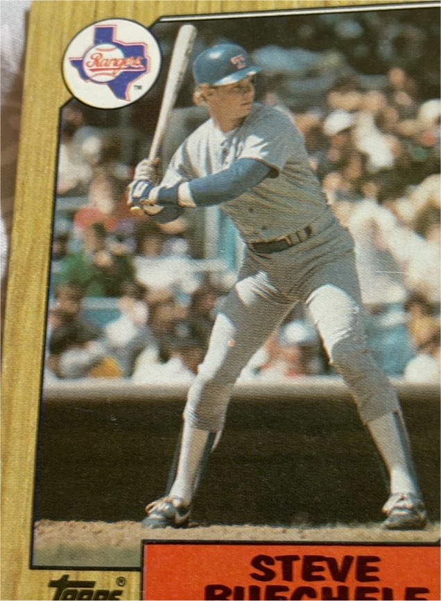 1987 Topps #176 Steve Buechele — front