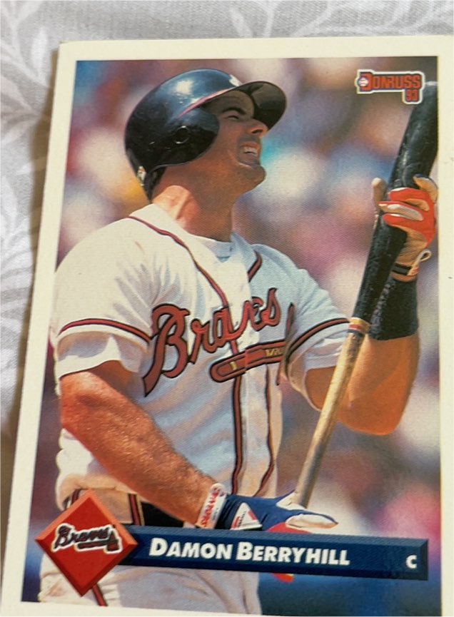 1993 Donruss #78 Damon Berryhill — front