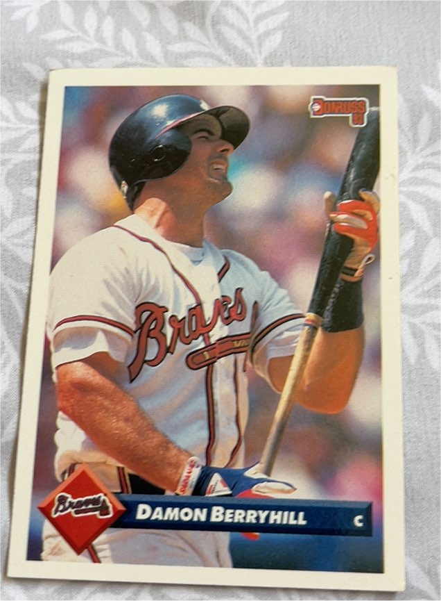1993 Donruss #78 Damon Berryhill — front