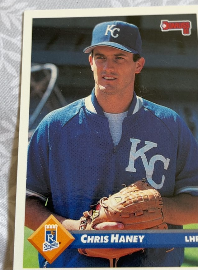 1993 Donruss #279 Chris Haney — front