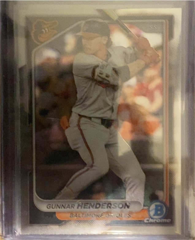 2024 Bowman Chrome #SS Gunnar Henderson — front