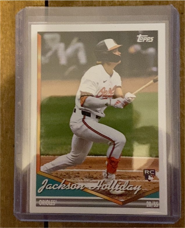 2024 Topps Archives #293 Jackson Holliday — front