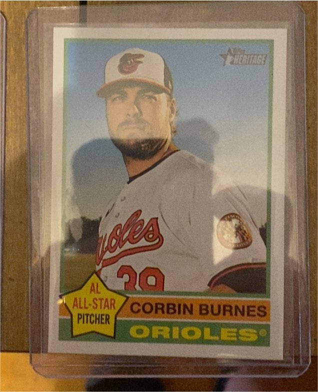 2025 Topps Heritage #140 Corbin Burnes — front
