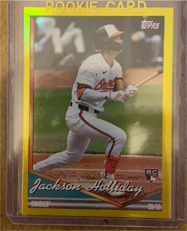 2024 Topps Archives #293 Jackson Holliday — front